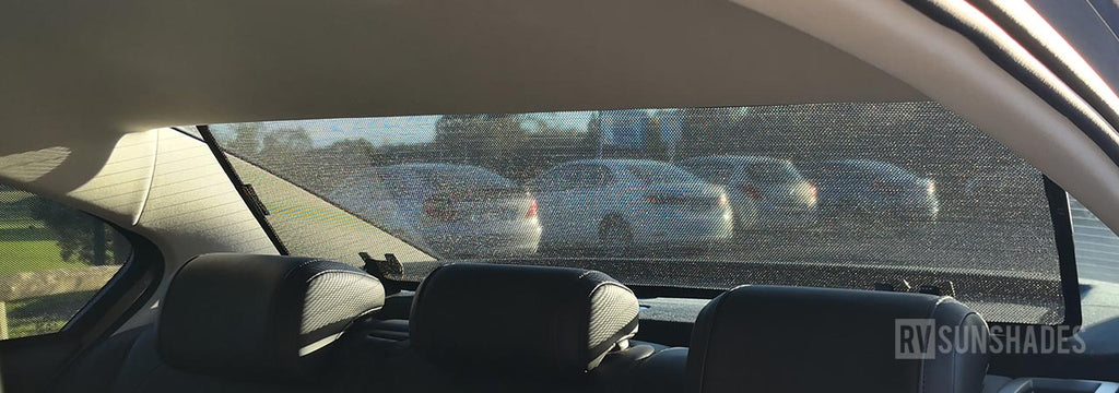 REAR Window Shade Privacy Protection