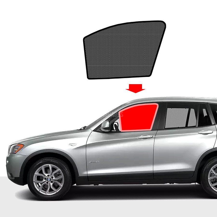 BMW X3 Sun Shade 2nd Gen F25 2011-2017 [Front Door] Pair - RVSUNSHADES