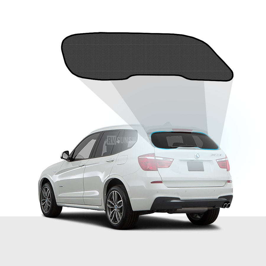 BMW X3 Window Sun Shade 2nd Gen F25 2011-2017 [Tailgate Window] - RVSUNSHADES