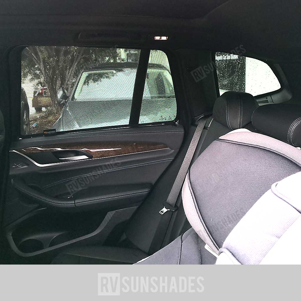 BMW X3 iX3 Sun Shade 3rd Gen G01 2018-Now [Rear Door] Pair - RVSUNSHADES