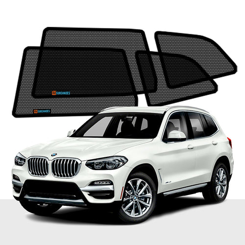 BMW X3 iX3 Sun Shades 3rd Gen G01 2018-Now [Set of 4] - RVSUNSHADES