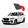 BMW X5 Window Shade G05 2019-Now [Quarter Window] - RVSUNSHADES