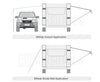 Caravan Offside Carport Shade Wall - RVSUNSHADES