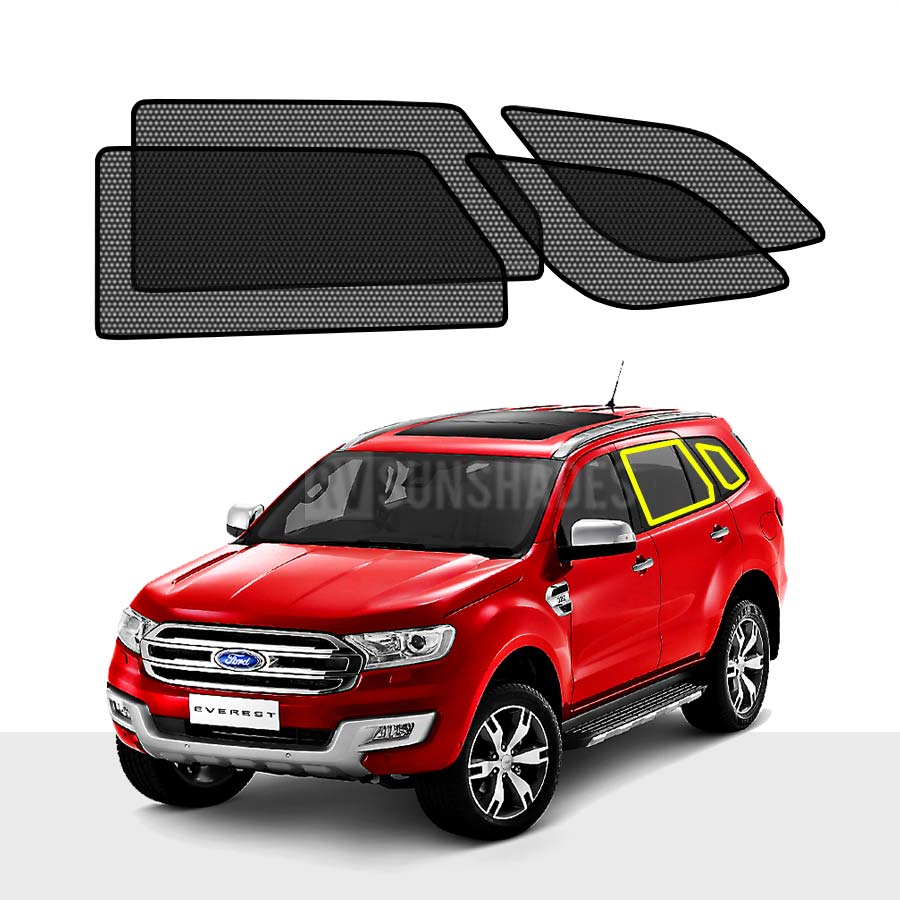 FORD Everest Sun Shade Endeavour 2nd Gen 2015-2022 [set of 4] - RVSUNSHADES