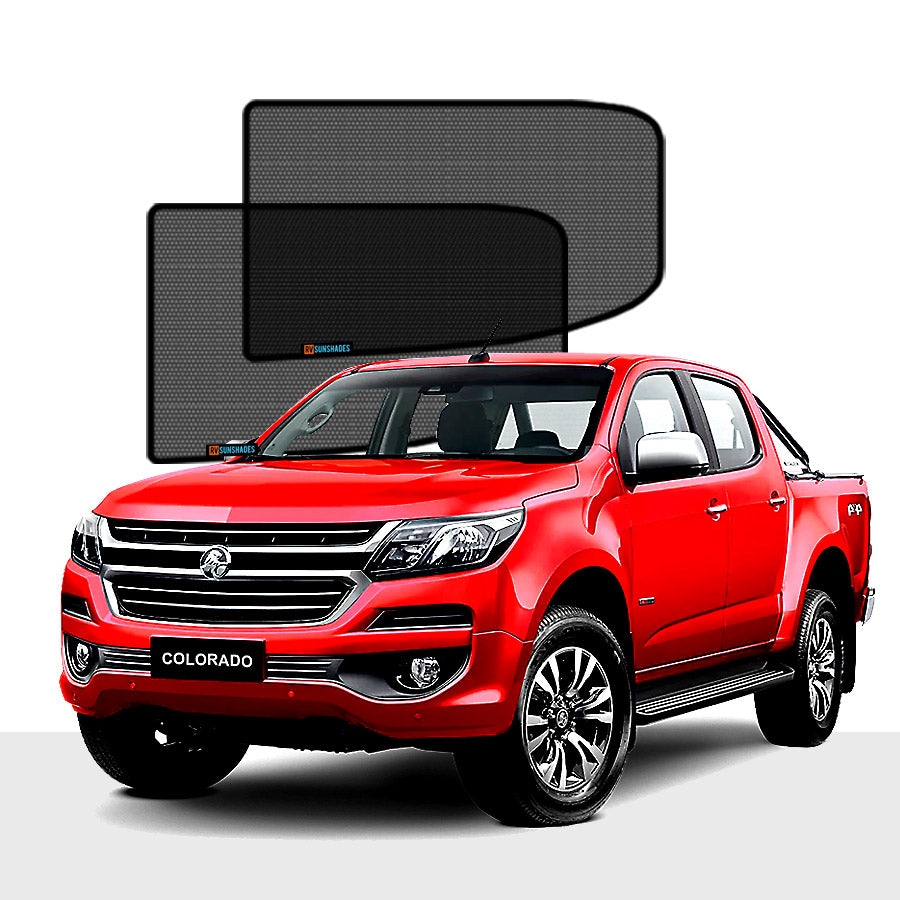 HOLDEN Colorado Window Sun Shade Dual Cab 2012-2020 [Rear Door] - RVSUNSHADES