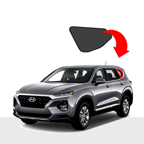 Hyundai Santa Fe Window Sun Shade TM 2018-Now [Quarter Window] - RVSUNSHADES