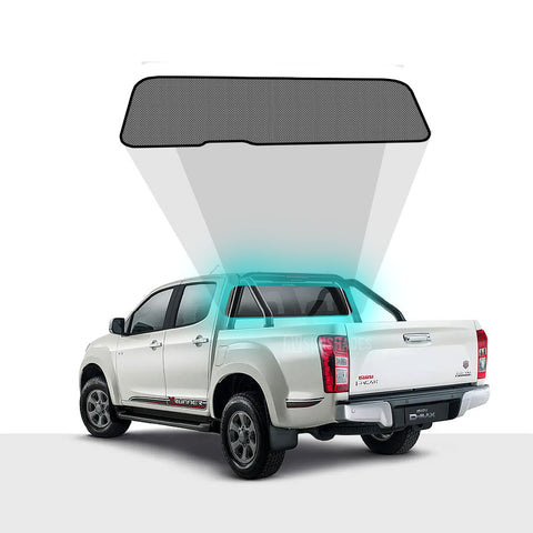 ISUZU D-MAX Window Sun Shade Dual Cab RT 2012-2020 [Rear Windscreen] AU Only No Express - RVSUNSHADES
