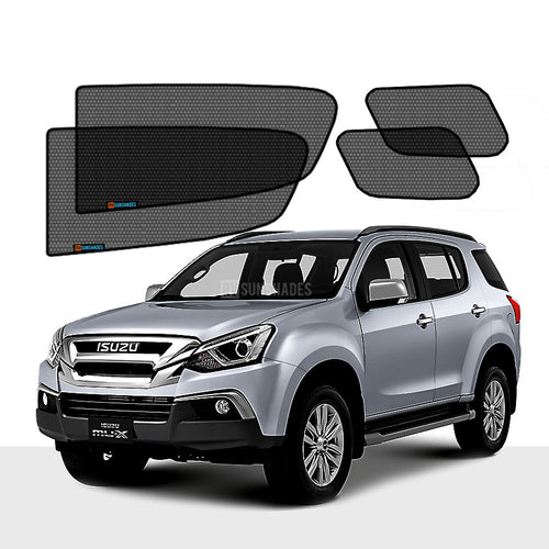 ISUZU MU-X Sun Shade 1st Gen RF 2010-2021 [set of 4] - RVSUNSHADES