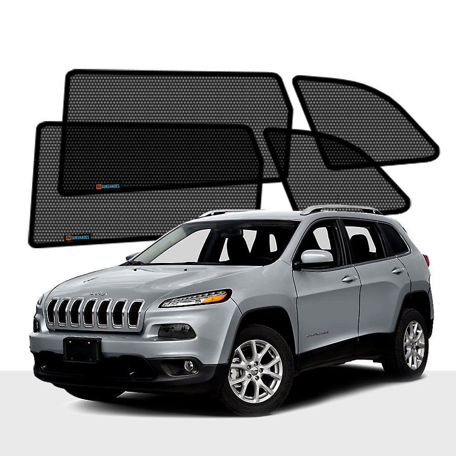 JEEP Cherokee Magnetic Sun Shade 5th Gen KL 2014-now [set of 4] - RVSUNSHADES