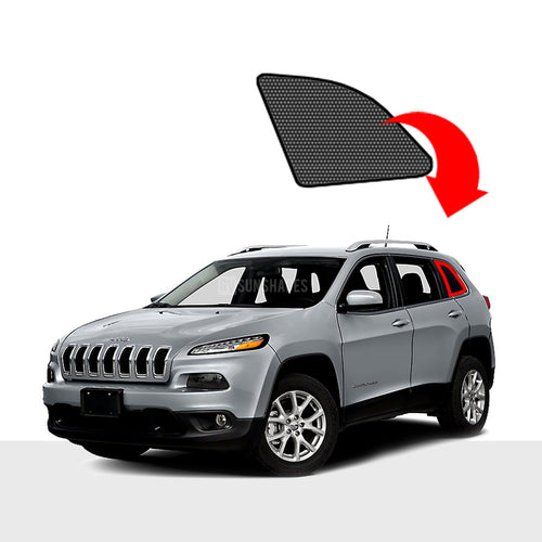 JEEP Cherokee Magnetic Sun Shade 5th Gen KL 2014-now [Quarter Window] - RVSUNSHADES