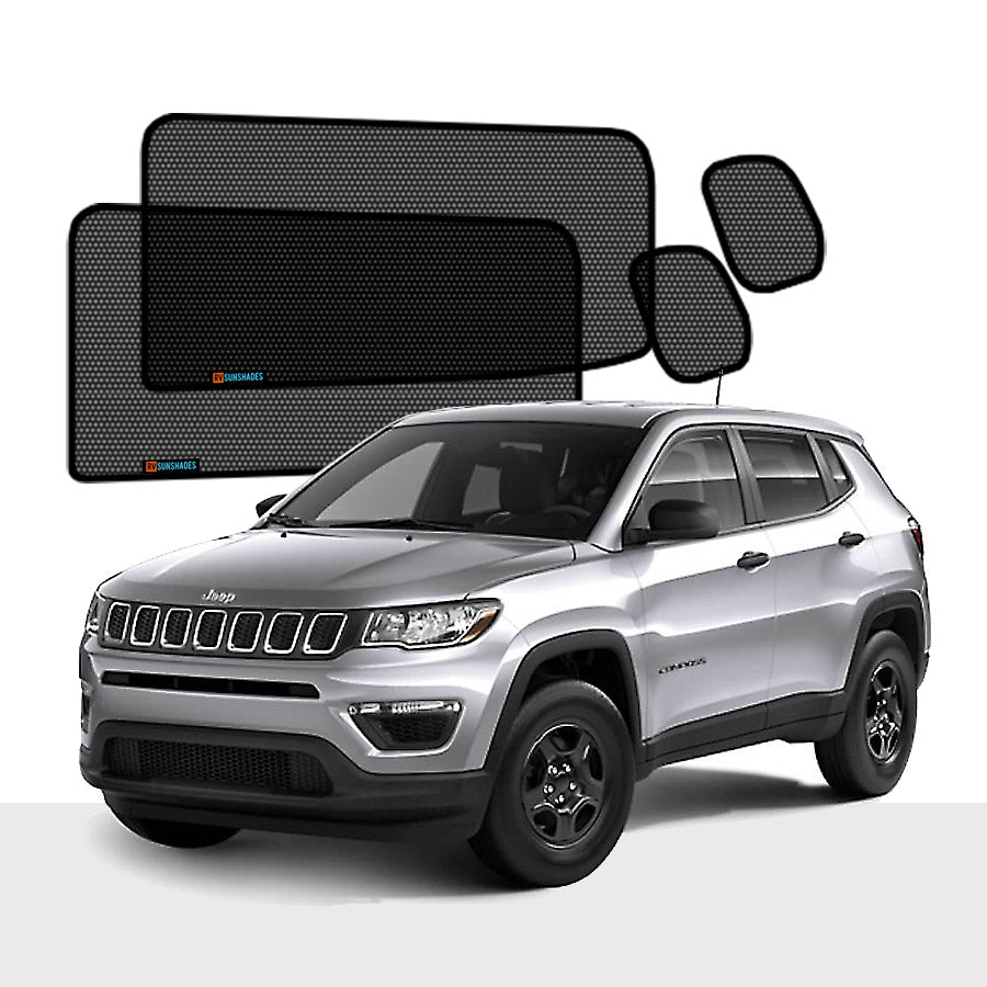 JEEP Compass Window Sun Shade 2nd Gen MP 2017-Now [set of 4] - RVSUNSHADES