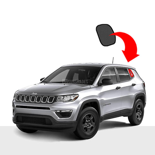 JEEP Compass Window Sun Shade 2nd Gen MP 2017-Now [Quarter Window] - RVSUNSHADES