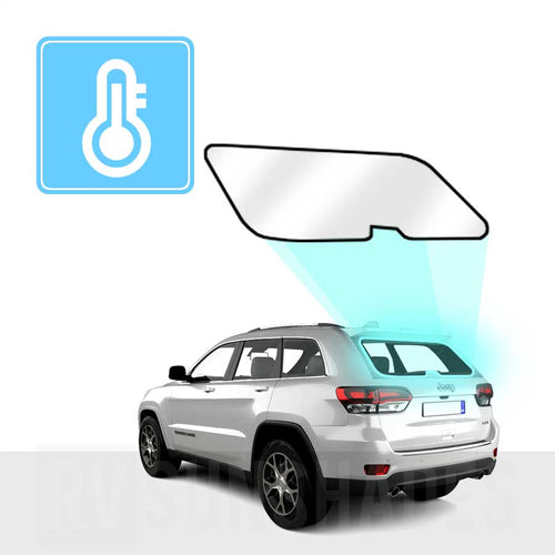 JEEP Grand Cherokee Tailgate Solar Screen 4th Gen WK2 2010-2021 Blockout [Tailgate Window] - RVSUNSHADES