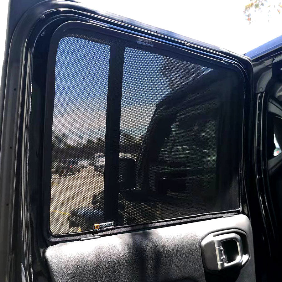 JEEP Wrangler Window Sun Shade JL 2018-Now [Rear Door] - RVSUNSHADES