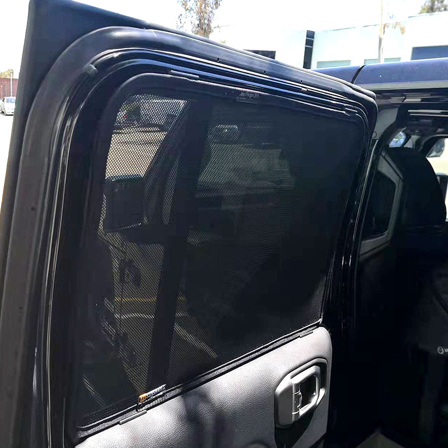 JEEP Wrangler Window Sun Shade JL 2018-Now [Rear Door] - RVSUNSHADES