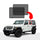 JEEP Wrangler Window Sun Shade JL 2018-Now [Rear Door] - RVSUNSHADES