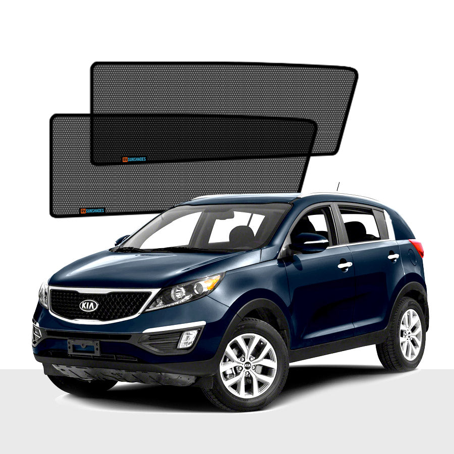 KIA Sportage Sun Shades 3rd Gen SL 2010-2015 [Rear Door] - RVSUNSHADES
