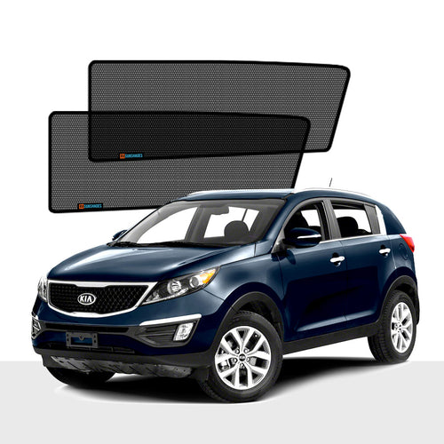 KIA Sportage Sun Shades 3rd Gen SL 2010-2015 [Rear Door] - RVSUNSHADES