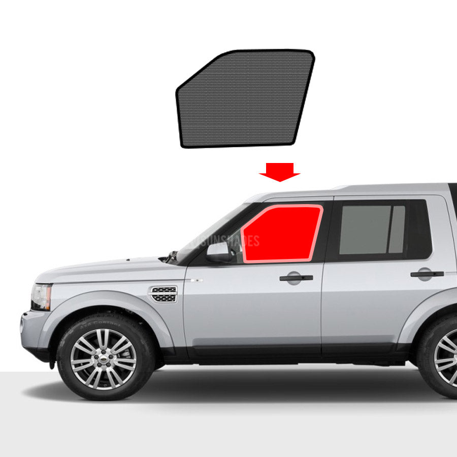 LAND ROVER Discovery 3/4 L319 4WD Sun Shades 2004-2017 [Front Door] Pair - RVSUNSHADES