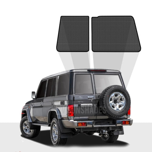 LC76 Tailgate Sun Shades