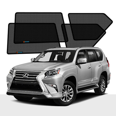 LEXUS GX Magnetic Window Sun Shade J150 2009-2022 [set of 4] - RVSUNSHADES