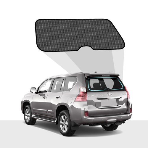 LEXUS GX Magnetic Window Sun Shade J150 2009-2022 [Tailgate Window] No Spare Wheel - RVSUNSHADES