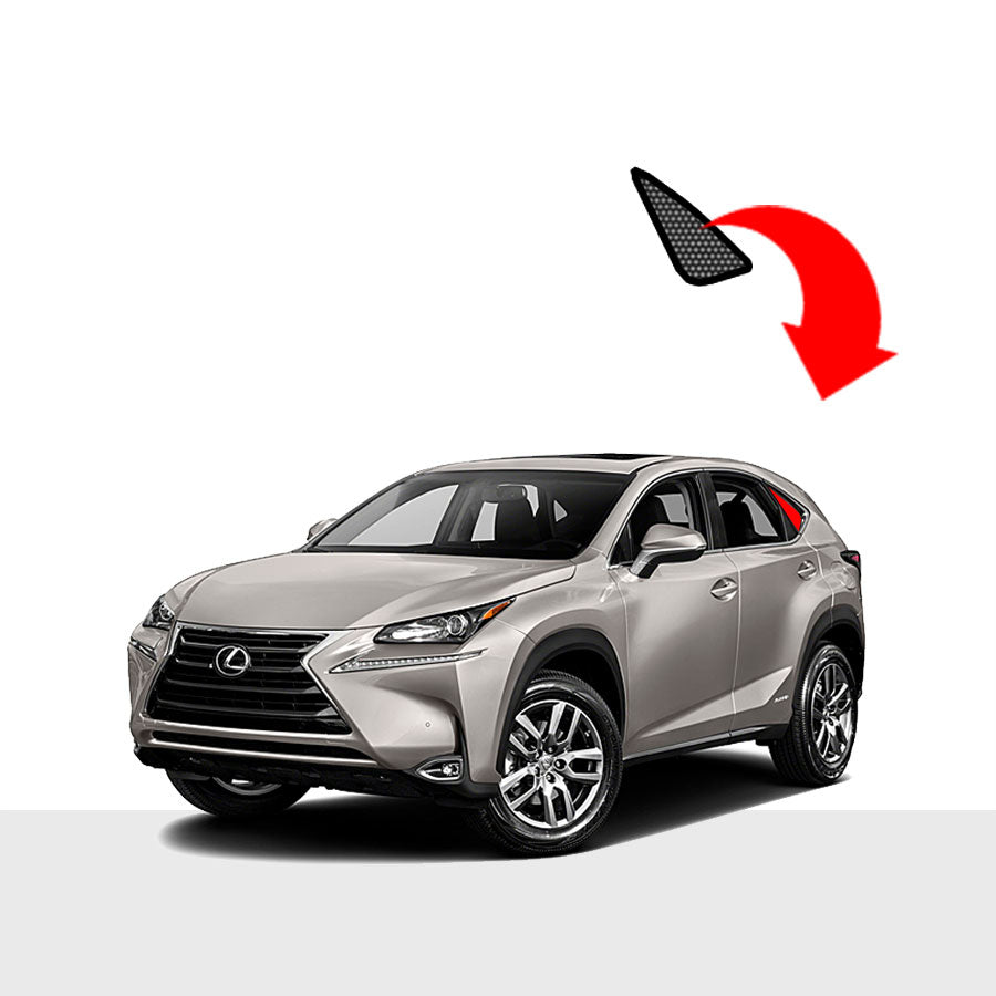 LEXUS NX AZ10 Magnetic Window Sun Shade 2014-2021 [Quarter Window] - RVSUNSHADES