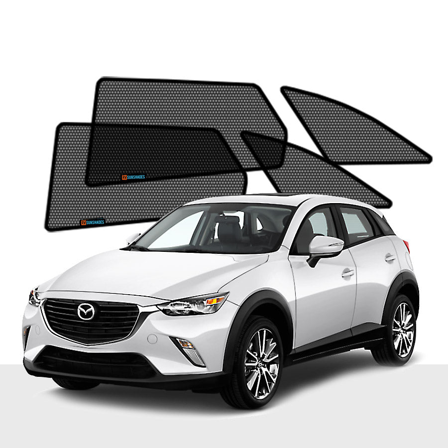 Mazda CX-3 Window Sun Shade DK 2015-now [set of 4] - RVSUNSHADES
