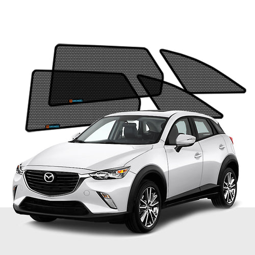 Mazda CX-3 Window Sun Shade DK 2015-now [set of 4] - RVSUNSHADES