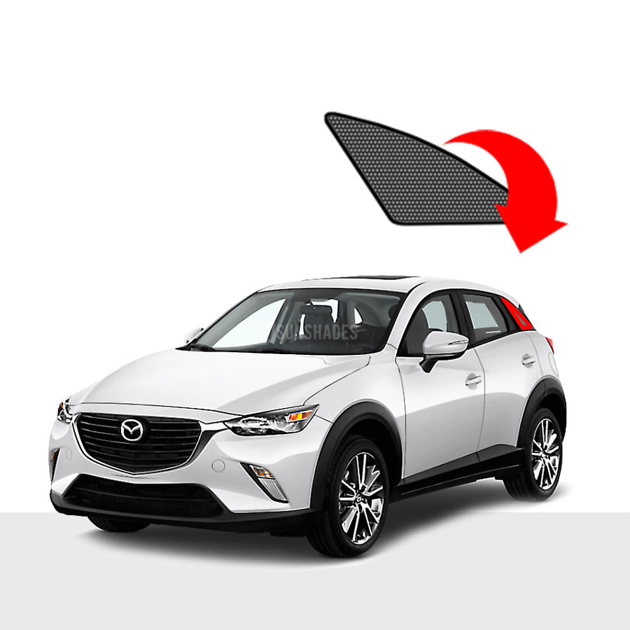 Mazda CX-3 Window Sun Shade DK 2015-Now [Quarter Window] - RVSUNSHADES