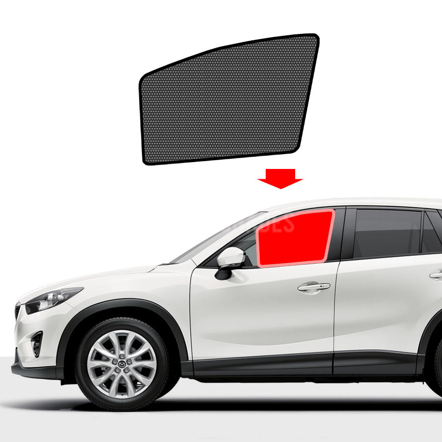 Mazda CX-5 Sun Shades KF 2017-Now [Front Door] Pair - RVSUNSHADES