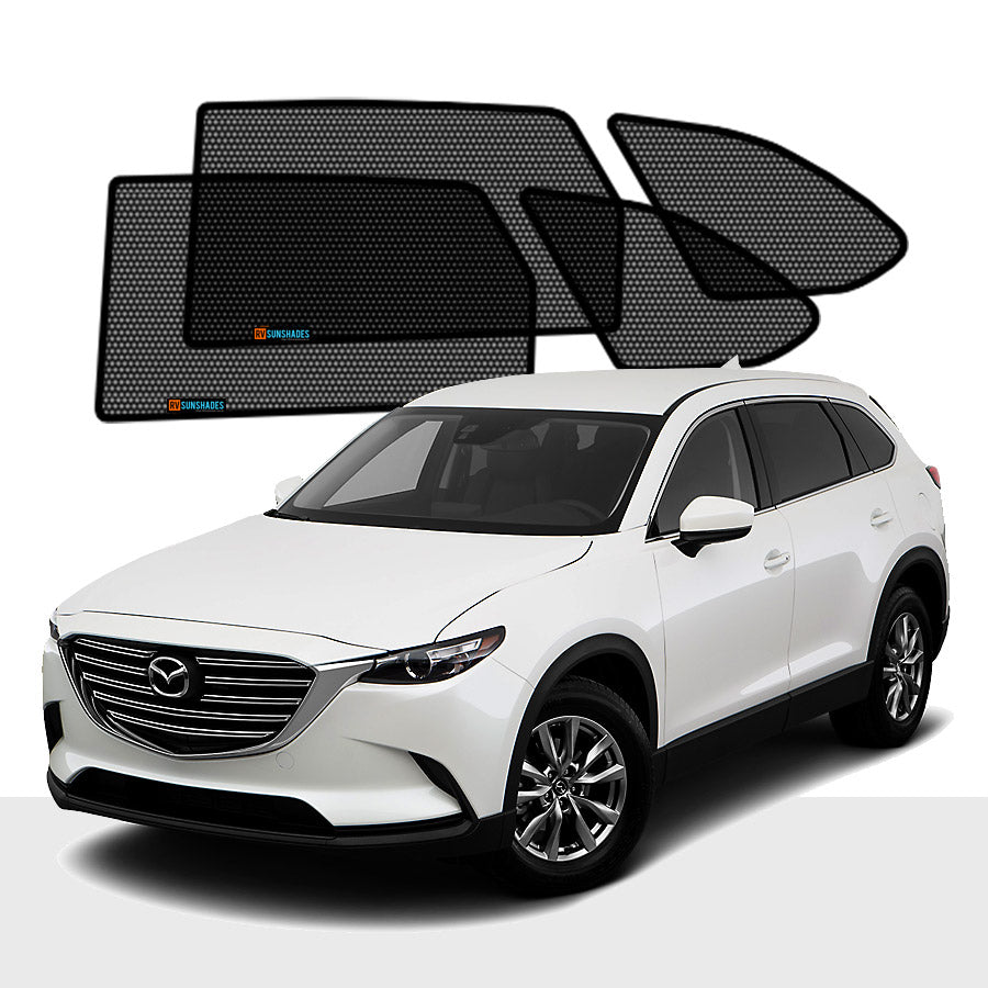 Mazda CX-9 Window Sun Shade 2nd Gen TC 2016-Now [set of 4] - RVSUNSHADES