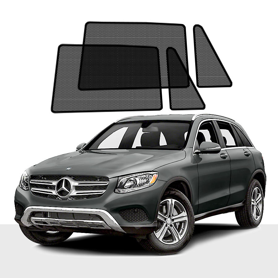 MERCEDES-BENZ GLC SUV Sun Shades 1st Gen 2016-2022 [Rear Door] - RVSUNSHADES
