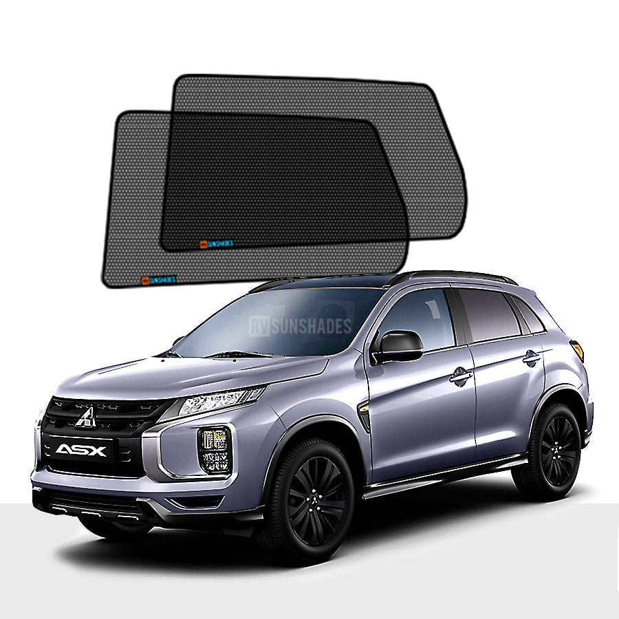 Mitsubishi ASX Sun Shade Outlander Sport 1st Gen 2010-2022 [Rear Door] Pair - RVSUNSHADES