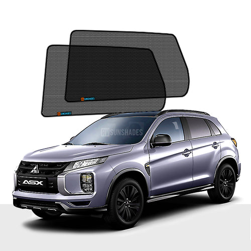 Mitsubishi ASX Sun Shade Outlander Sport 1st Gen 2010-2022 [Rear Door] Pair - RVSUNSHADES