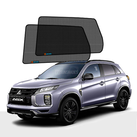 Mitsubishi ASX Sun Shade Outlander Sport 1st Gen 2010-2022 [Rear Door] Pair - RVSUNSHADES