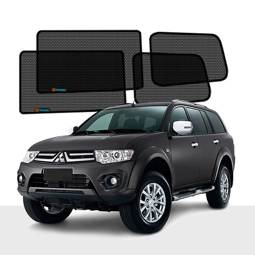 Mitsubishi Pajero Sport Window Sun Shade Challenger 2nd Gen 2008-2015 [set of 4] - RVSUNSHADES