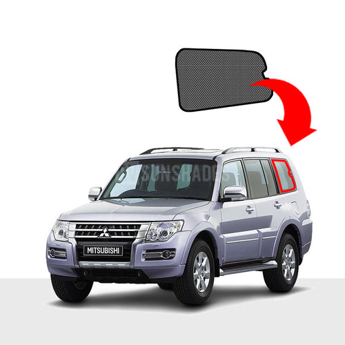 Mitsubishi Pajero NX Sun Shade 2006-Now [Quarter Window] - RVSUNSHADES