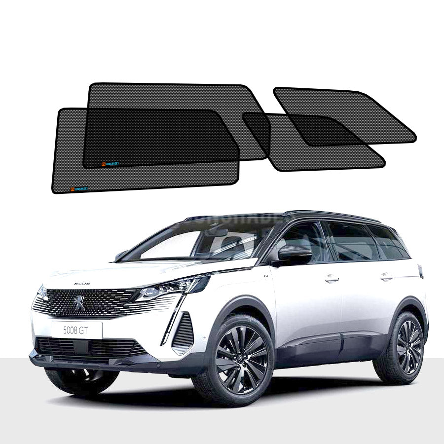 PEUGEOT 5008 Window Sun Shade T87 2018-2022 [Set of 4] - RVSUNSHADES
