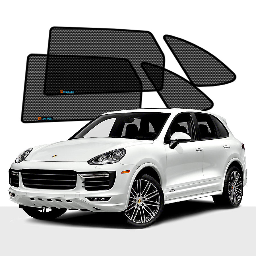 PORSCHE Cayenne Window Sun Shade SUV 9Y0/9Y3 2018-now [set of 4] - RVSUNSHADES