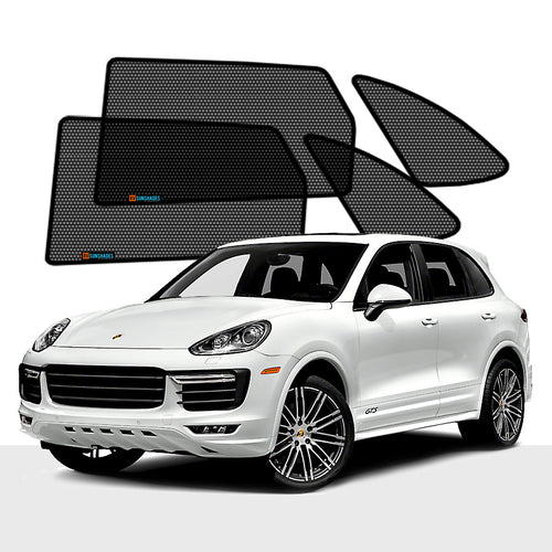 PORSCHE Cayenne Window Sun Shade SUV 9Y0/9Y3 2018-now [set of 4] - RVSUNSHADES