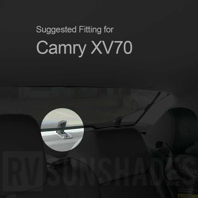 TOYOTA Camry XV70 Rear Window Shade