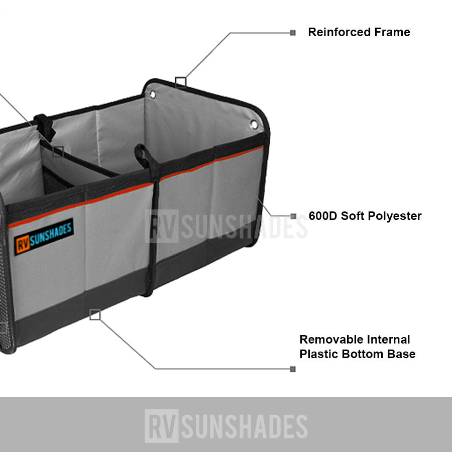 Multi-Purpose Car Trunk Organizer - Versatile Tool Bag Organizer for All Your Needs - RVSUNSHADES