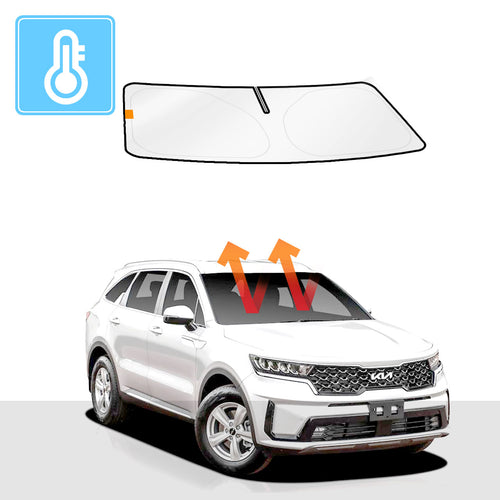 KIA Sorento Windscreen Sun Shade MQ4 2021-now Solar Screen BLOCK OUT (RV-02) Premium V2 - RVSUNSHADES