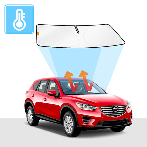 Mazda CX-5 Windscreen Sun Shade 2012-2016 KE Solar Screens BLOCK OUT (RV11) Premium V2 - RVSUNSHADES