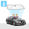 Nissan Altima Windshield Sun Shade 2019-Now Solar Screen BLOCK OUT (RV03) Premium V2 - RVSUNSHADES