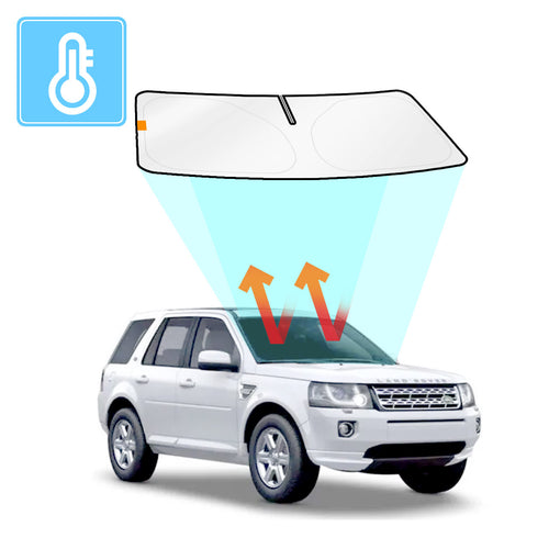 Land Rover Freelander 2 Windshield Sun Shade L359 2006-2015 Solar Screen BLOCK OUT (RV02) Premium V2 - RVSUNSHADES