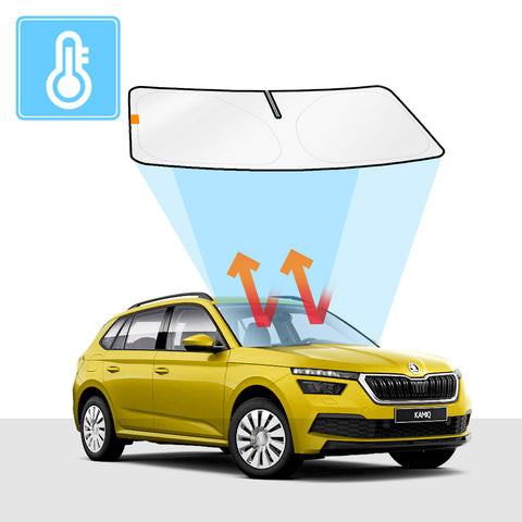 Skoda Kamiq windshield sun shade