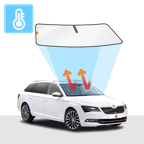 Skoda Superb Windshield Sun Shade