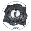 Heavy-duty Car Swivel Seat Base Turntable 360 Degree Rotatable Swivel Stool RV Camper Boat Bus MPV 4 Gear YS